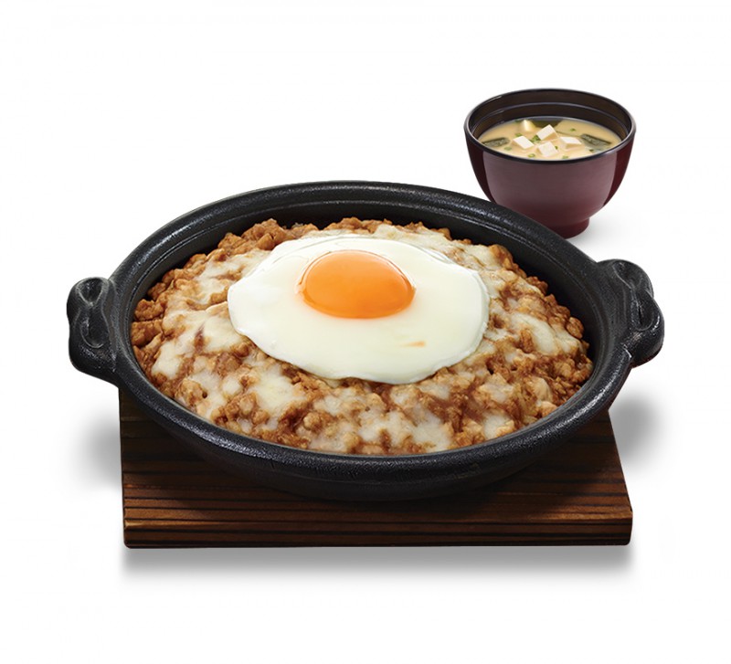 ข้าวหน้าแกงกะหรี่หน้าชีส